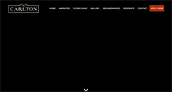 Desktop Screenshot of carltonapartmenthomes.com
